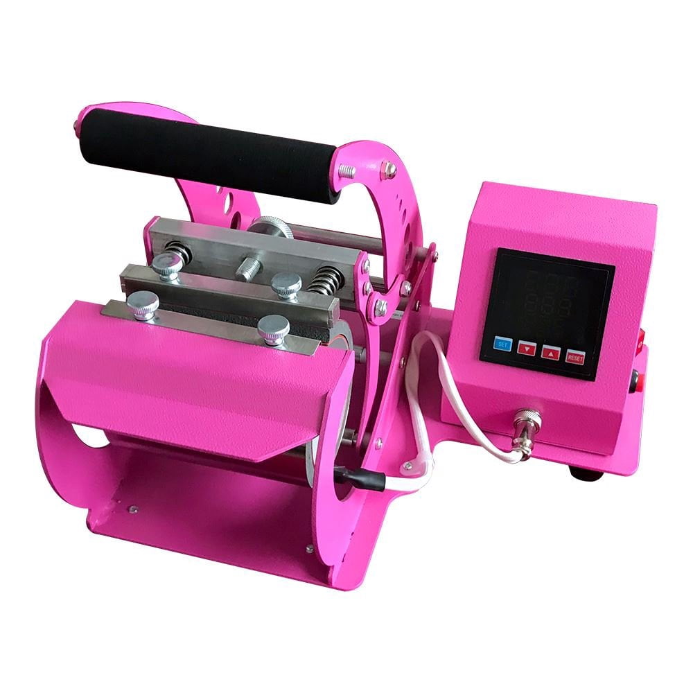Swing Design Digital Coffee Mug & Cup Heat Press - Pink