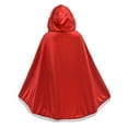 thumbnail image 5 of Gyratedream Toddler Girls Party Hood Cloak Dress Up 2-9 Years Child Girls Princess Cape Christmas Costumes, 5 of 8