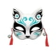 thumbnail image 5 of Anime Fox Mask Cosplay Costume Party Prop Hand-painted Japanese Half Face Cat Mask Masquerade Festival Ball Kabuki Kitsune Masks, 5 of 5