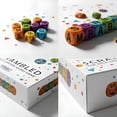 thumbnail image 6 of CYFW Scrambled Dice Word Game, Scrambled Dice Game, Crossword Dice Games, Travel-Friendly Board Games Set, Family Game Nights for 1-5 Players Brain Exercise Party Game, 6 of 7