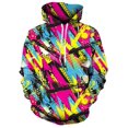 thumbnail image 3 of Nueva sudadera con capucha unisex estampada con estampado novedoso en 3D, sudadera con capucha y bolsillo, ropa de calle holgada y cómoda, 3 of 5