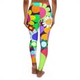 thumbnail image 2 of Soluvd Women's Spandex Leggings (AOP) Happy Day, 2 of 5