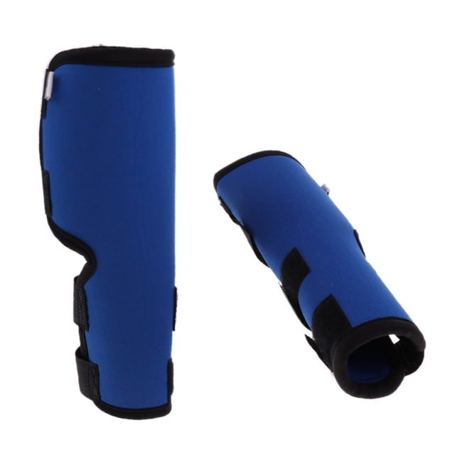 Almohadillas para mascotas Sunnimix Neopreno Pie Protectora Perro Rodilleras Azul L