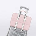 thumbnail image 5 of Laptop Bag case with Handle 13 15 Inch Waterproof Notebook Bag for Macbook Air Pro Briefcase Bag PU Portable for ASUS Lenovo (Pink,15inch), 5 of 7