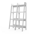 thumbnail image 4 of Ameriwood Home Hayes 4 Shelf Ladder Bookcase Bundle, White, 4 of 9