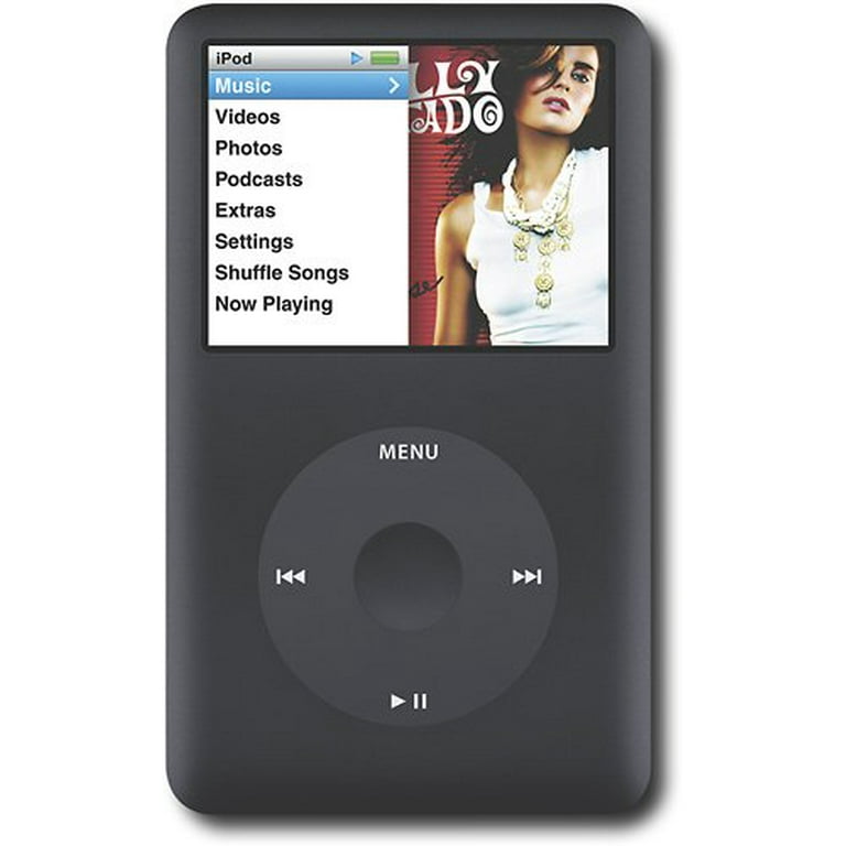 Restored Apple iPod Classic 6th Generation 80GB MP3 Player MB147LL/A -  Black (Refurbished)