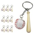 thumbnail image 4 of 10pcs Mini Baseball Keychain Wooden Bat Pendant Sports Keychains for Kids Baseball Accessories Novelty Keychain for Backpacks Handbag, 4 of 9