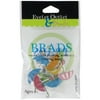 Eyelet Outlet Shape Brads 12/Pkg-Umbrellas