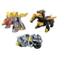 thumbnail image 5 of Transformers: Dinobot Adventures Dinobot Squad Grimlock, Dinobot Snarl, and Predaking Kids Toy Action Figure for Boys and Girls (16”), 5 of 14