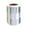 Silver, variant on Pack of 500 Jewelry Sticker Labels Kraft Paper Earrings Indentification Stickers Tear Resistant Barbell Shaped Label