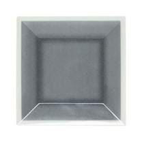 Excellante Graham Melamine Dinnerware Collection 14" Square Plate, Comes in Each