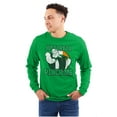 thumbnail image 3 of Popeye St Paddys Try To Pinch Me Long Sleeve TShirt Men Women Brisco Brands S, 3 of 6