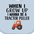 thumbnail image 4 of Inktastic Power Pulling Future Tractor Puller Boys or Girls Baby Bib, 4 of 4