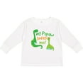 thumbnail image 3 of Inktastic My Papaw Loves Me dinosaur Boys Long Sleeve Toddler T-Shirt, 3 of 5