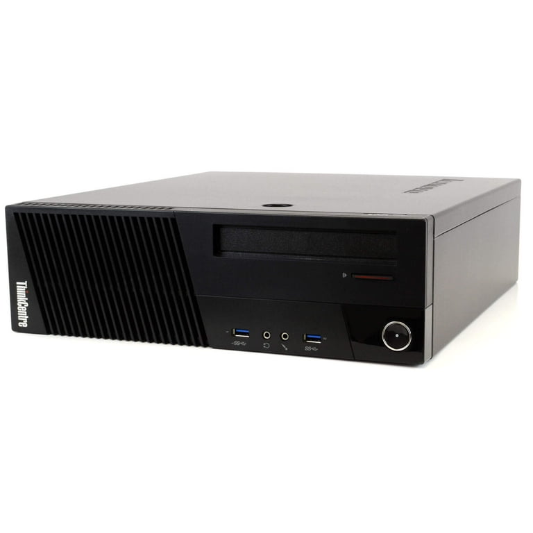 Restored Lenovo ThinkCentre M93p Desktop Computer SFF Intel