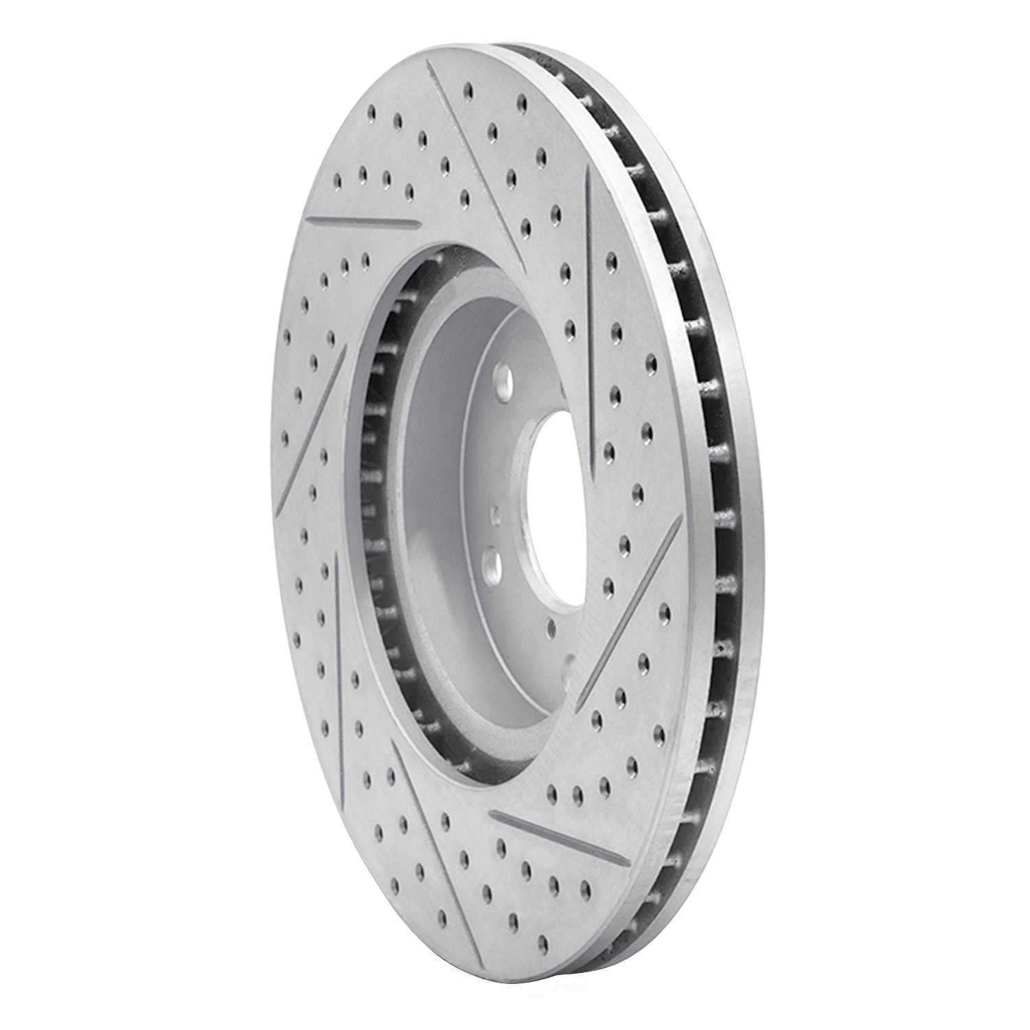 Dynamic Friction Company 830-59053L DFC Geoperformance Rotor - Drilled and Slotted