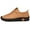 Bronze, variant on Women's Leather Soft Bottom Beef Tendon 𝖫oafers Handmade Round Toe Low Top 𝖲lip-on Orthotic Flat Sneakers Non-𝖲lip Breathable Lightweight Mom Shoes