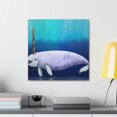 thumbnail image 4 of The Mystical Narwhal - Canvas, 4 of 10