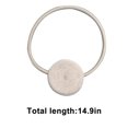 thumbnail image 3 of VALSEEL Clearance Curtain Tiebacks, Curtain Ties For Drapes, Alloy Circular Curtain Tie Backs, Modern Curtain Holdbacks For Thin Or Thick Home & Office Window Draperies 1PC, 3 of 6
