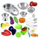 thumbnail image 2 of Juguete de simulación para niños pequeños, utensilios de cocina, cacerola, espátula, cuchara, utensilios en miniatura. 25 piezas, 2 of 9