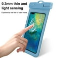 thumbnail image 4 of Transemion Waterproof Phone Pouch Diving Dry Bag Universal Cellphone Document Case Blue 1Set, 4 of 6