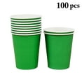 thumbnail image 1 of 100PCS Paper Cups 9oz Disposable Cups Party Drinking Cups for Water Juice Cooler, 1 of 10