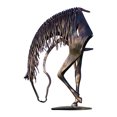 thumbnail image 3 of Escultura de caballo besándose Estatua y estatuilla modernas de animales de metal (Forrajeo) Likrtyny Libre de BPA, 3 of 8