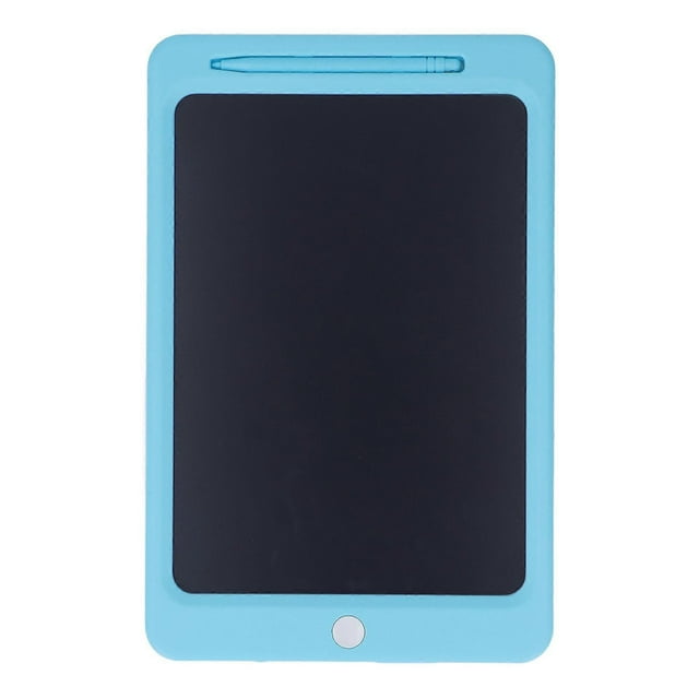 LCD Writing Drawing Tablet Educational Reusable LCD Doodle Board for Kids Toddlers Girls Boys Blue