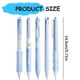 thumbnail image 3 of Clearance 5 Count Pastel Gel Ink Pen Set, Cute Note Taking 0.5mm Fine Point, Retractable Black Ink Pens for Journaling, Aesthetic Office Supplies, Nurse Pens (Sky Blue), 3 of 6