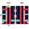 thumbnail image 5 of FORMRS Acrylic Clipboard with Low Profile Clip Standard A4 Letter Size, 12.5" x 9", Navy Blue Stripes, 5 of 8