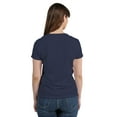 thumbnail image 3 of I Went Outside Graphics Weren't That Good Women's T-shirt, L, Navy, 3 of 3