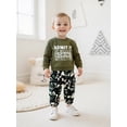 thumbnail image 5 of Loicainy Toddler Kids Boy Camouflage Outfit 12 18 24 Months 2T 3T 4T 5T 6T Letter Print Long Sleeve Sweatshirt Cargo Pants 2 Piece Clothes Set, 5 of 9
