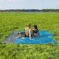 thumbnail image 6 of Zcyifa Waterproof Sand-Free Beach Mat with Nails & Pockets - 210x200cm, 6 of 10
