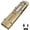 Yellow, variant on Rechargeable 1500LUMEN Flat Flashlights EDC Tactical Flashlight,Dual-Switches LED Small Flashlight with Digital Display,Stainless Steel 8 Modes Pocket Flash light for Home, Camping,and Emergency Use