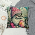 thumbnail image 2 of Awypu Happy Easter Throw Pillow Covers gnome Truck Eggs Easter is for Jesus Umbrella Birds Cartoon Decor for Cushion Living Room Bedroom Home Square Pillow Cases, 2 of 5
