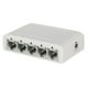 thumbnail image 1 of 5 Port Gigabit Data Switch,Network Hub,Desktop Ethernet Splitter,Plug & Play Shielded Ports Fanless Quiet Mini Portable, 1 of 5