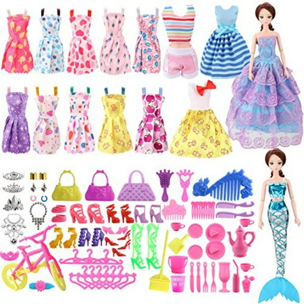 sotogo doll clothes set for barbie dolls include 15 pieces clothes party grown outfits and