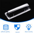 thumbnail image 2 of 60Pcs Lip Balm Pouches Clear Plastic Clear Lipstick Money Holder Plastic Domes With Double Side Tape For DIY Crafts, 2 of 4