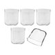 thumbnail image 1 of 5 piezas de cocina de arroz copas de agua Cazas de recolección de agua Piezas de repuesto Home Collectores de condensación de reemplazo transparente, 1 of 9