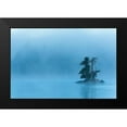 thumbnail image 2 of Seidel, Leo 24x17 Black Modern Framed Museum Art Print Titled - Insel im Klockesjoen, 2 of 5