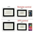 thumbnail image 3 of Led RGB Flood Light 50W 100W IP68 Outdoor Spotlight RGB Reflector Projector Lamp With APP/Remote Control ,Wide Application, 3 of 7