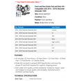thumbnail image 2 of Front and Rear Brake Pad and Rotor Kit - Compatible with 2014 - 2018 Chevy Silverado 1500 2015 2016 2017, 2 of 2