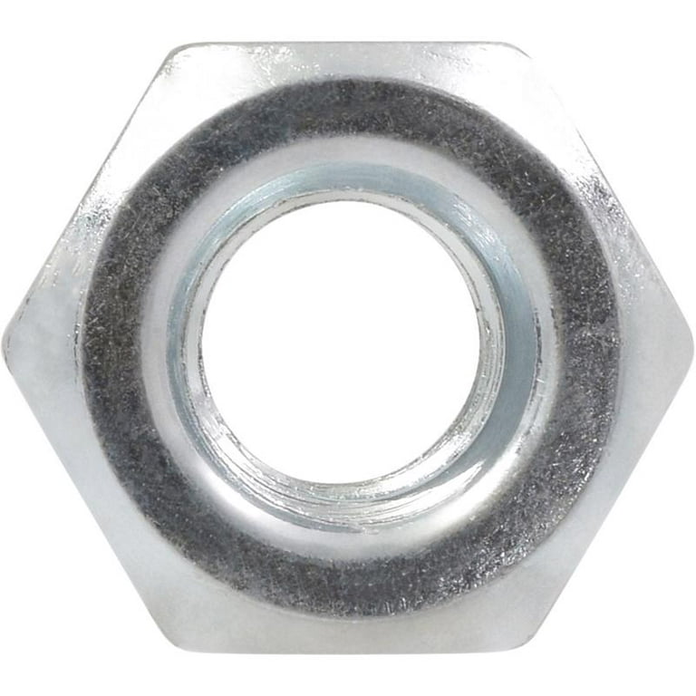 Hillman Zinc-Plated Steel USS Nylon Lock Nut 100 pk Hillman Zinc-Plated Steel USS Nylon Lock Nut 100 pk
