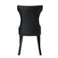 thumbnail image 3 of Modern Contemporary Kitchen Dining Chairs Set of Two Black, 3 of 4