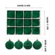 thumbnail image 1 of Flocking Christmas 6cm12pcs Boxed Christmas Tree Pendant Plastic Painted Velvet Holiday Decorations, 1 of 6