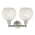 thumbnail image 3 of Innovations Lighting - White Mouchette - 2 Light Bath Vanity In Modern, 3 of 6
