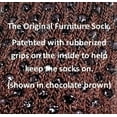 Medium/BrownNancyProtectz Patented with Rubberized Grips/Chair Leg Hardwood Floor Protectors