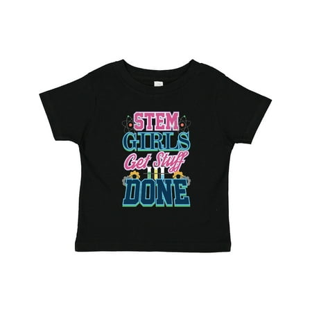 

Inktastic STEM Science Technology Engineering Math Girl Gift Toddler Toddler Girl T-Shirt