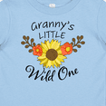 thumbnail image 4 of Inktastic Granny's Little Wild 1 with Beautiful Sunflower Boys or Girls Baby T-Shirt, 4 of 5