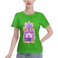thumbnail image 1 of T-Shirt Basique à Manches Courtes pour Femmes Super Saiyan, 1 of 6